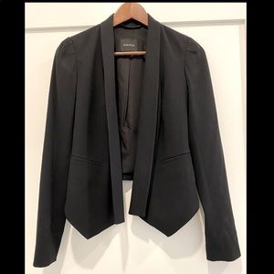 Aritzia Babaton black cropped blazer (size 0)